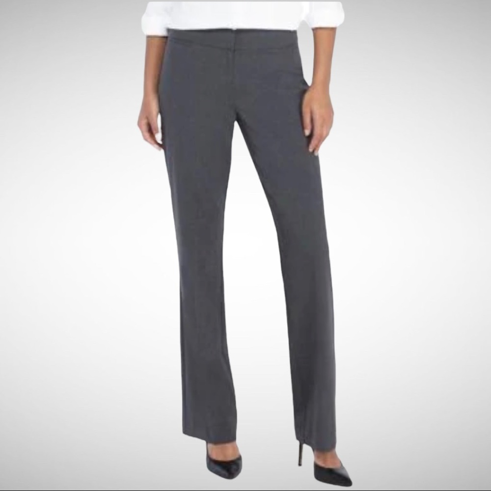 The Limited Gray Signature Modern Stretch Bootcut Pants